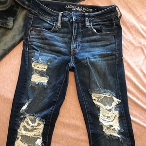 American Eagle skinny jeggings